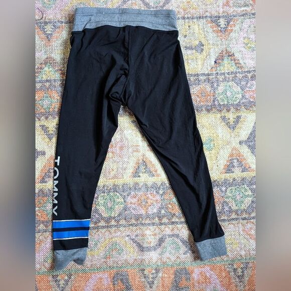 Tommy Hilfiger Sport Cropped Capri Leggings size 1X gray waist band - Picture 7 of 7